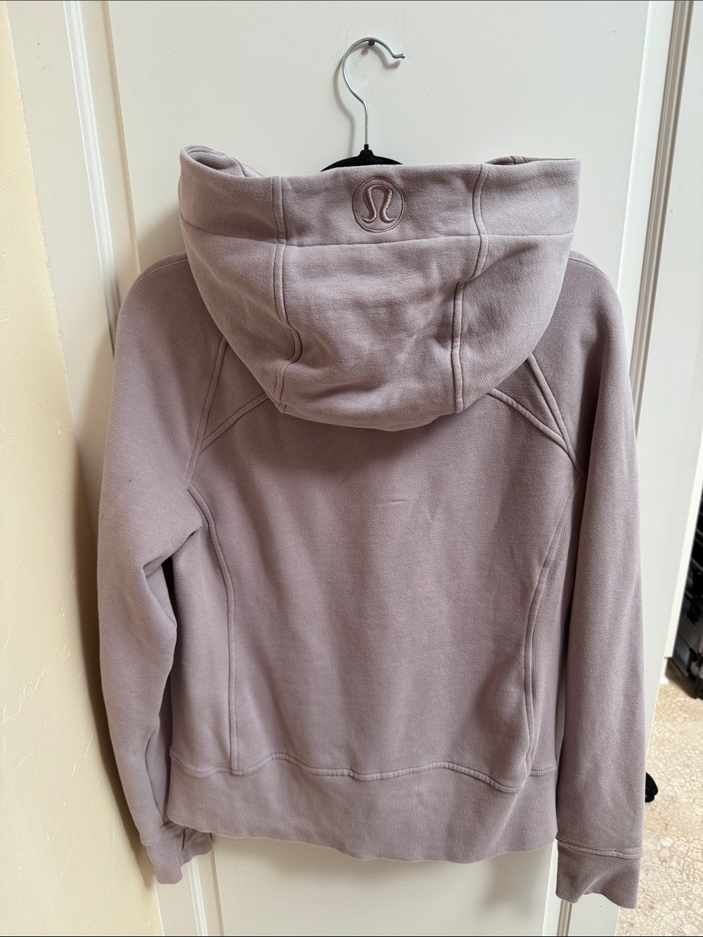 lululemon dusty pink/lavender scuba zip up - Picture 2 of 2